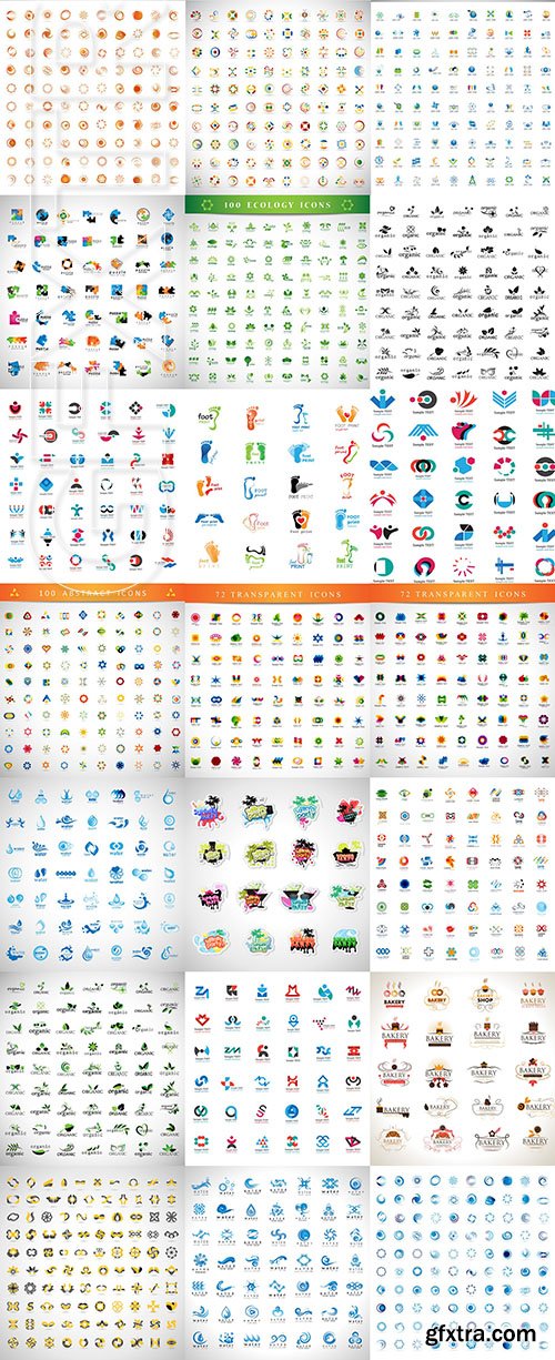 Collection of Logos #38, 25xEPS