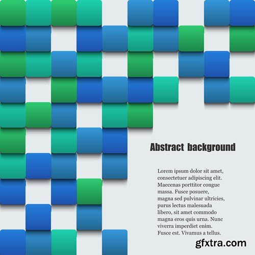 Collection of Vector Abstract Backgrounds Vol.96, 25xEPS