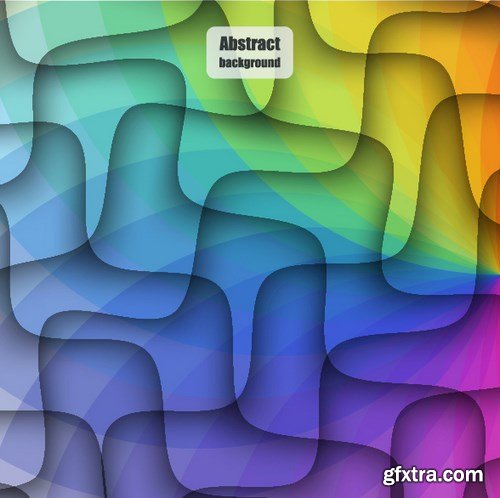 Collection of Vector Abstract Backgrounds Vol.96, 25xEPS