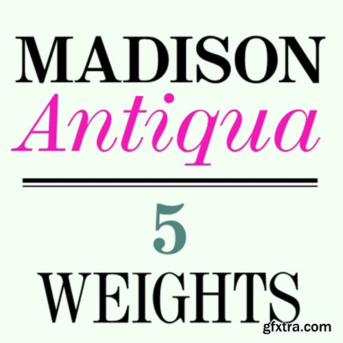Madison Antiqua Pro Font Family - 5 Fonts 175$ Madison Antiqua Pro Font Family - 5 Fonts 175$