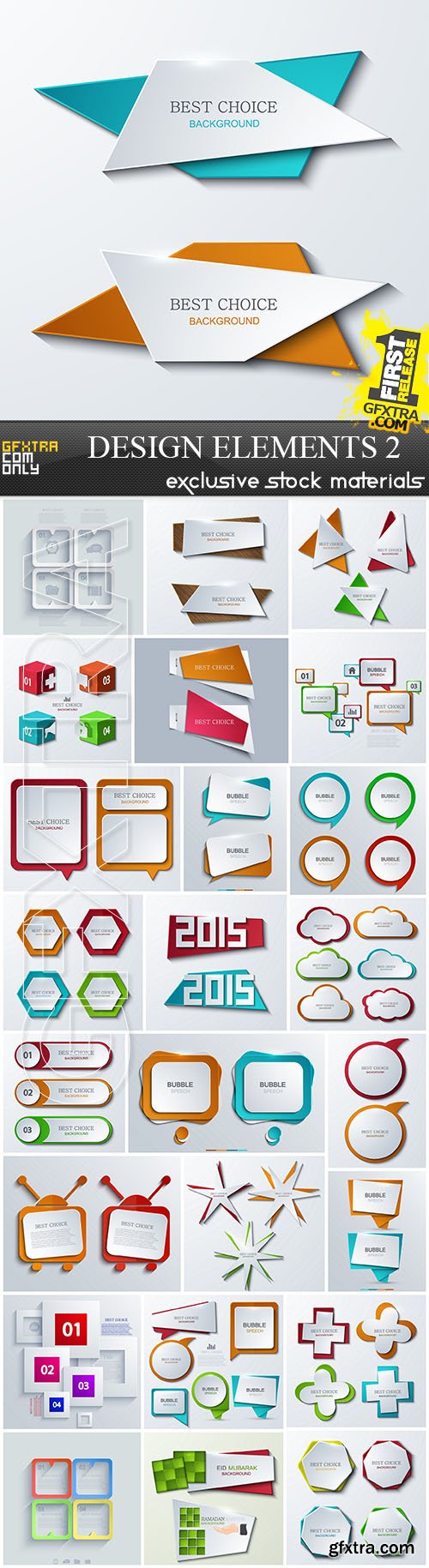 Design Elements Collection 2, 25xEPS
