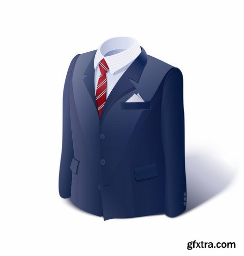 Suits Collection - 25 Vector