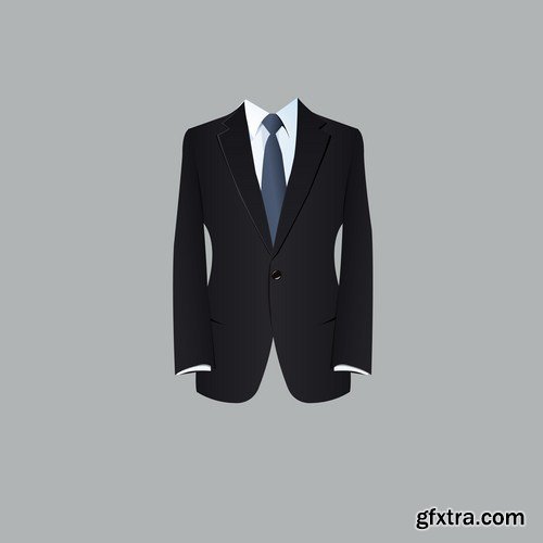 Suits Collection - 25 Vector