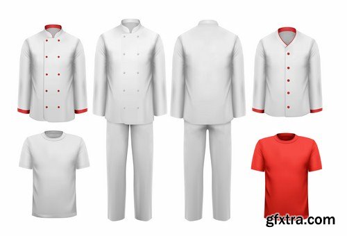 Suits Collection - 25 Vector