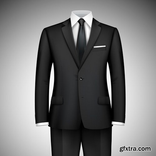 Suits Collection - 25 Vector