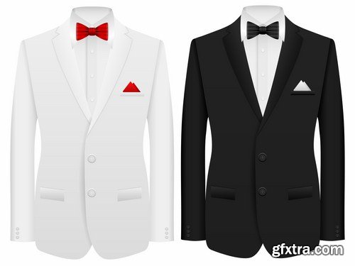 Suits Collection - 25 Vector