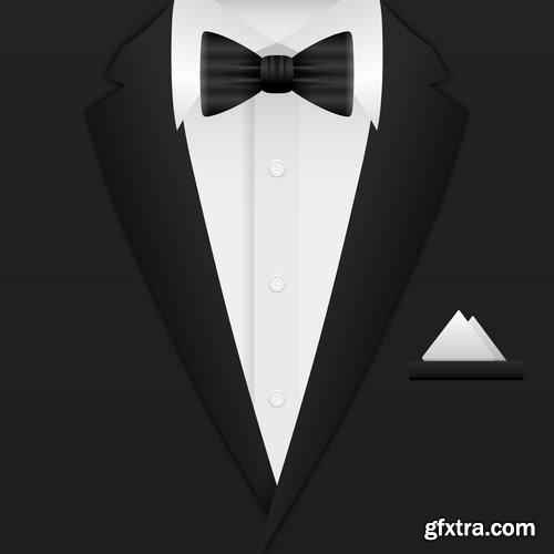 Suits Collection - 25 Vector