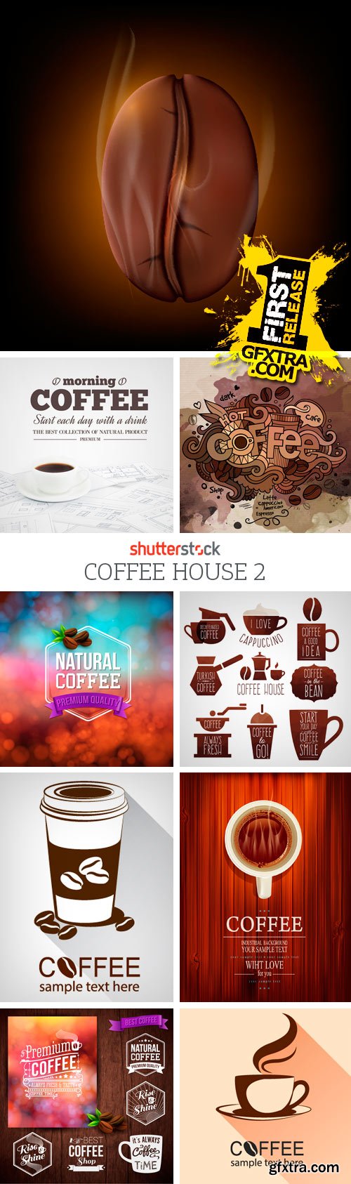 Amazing SS - Coffee House 2, 25xEPS Amazing SS - Coffee House 2, 25xEPS