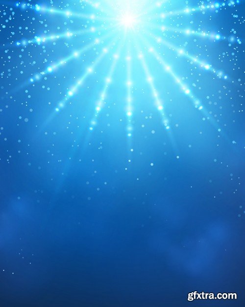 Abstract Background Cyber Waves 25xEPS