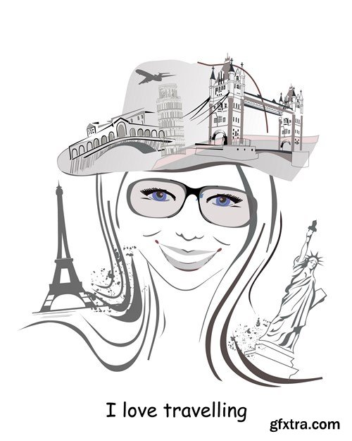 Female Fashion Collection, 25xEPS Female Fashion Collection, 25xEPS