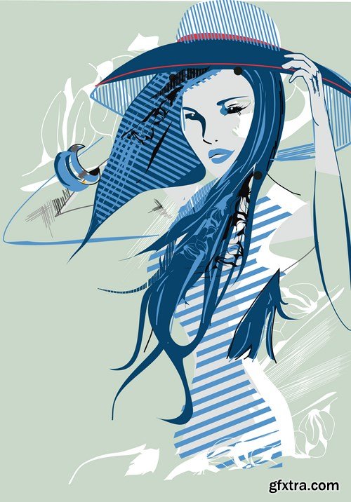 Female Fashion Collection, 25xEPS Female Fashion Collection, 25xEPS