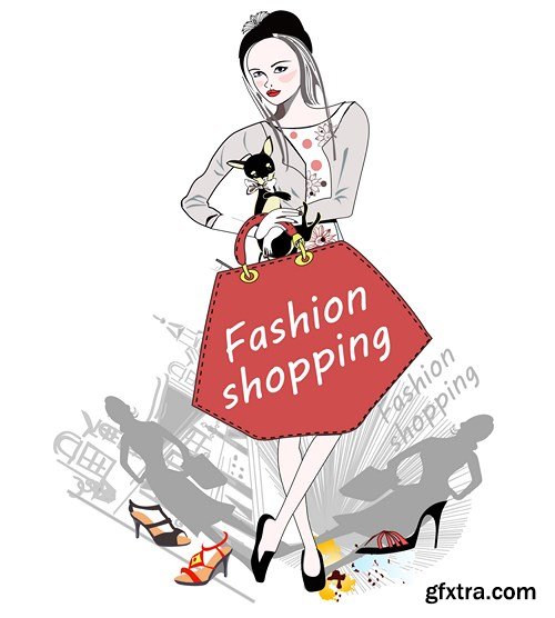 Female Fashion Collection, 25xEPS Female Fashion Collection, 25xEPS