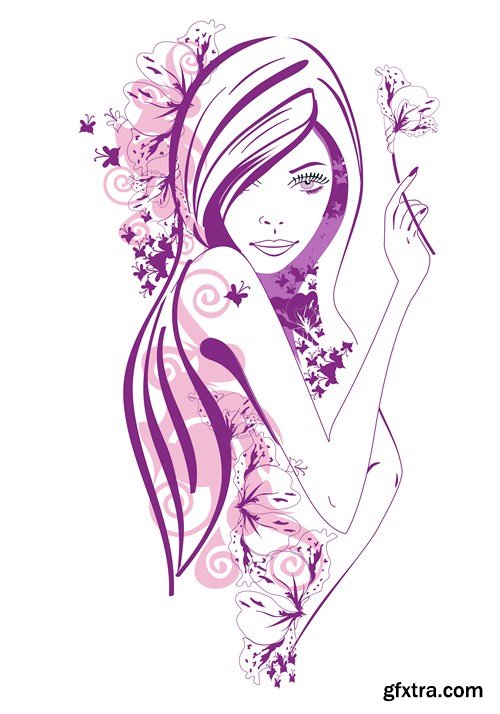 Female Fashion Collection, 25xEPS Female Fashion Collection, 25xEPS