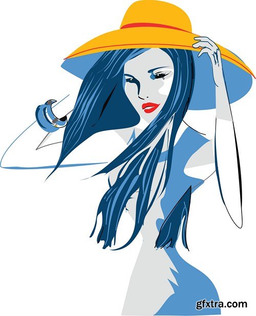 Female Fashion Collection, 25xEPS Female Fashion Collection, 25xEPS