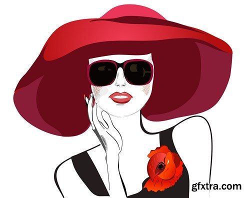 Female Fashion Collection, 25xEPS Female Fashion Collection, 25xEPS