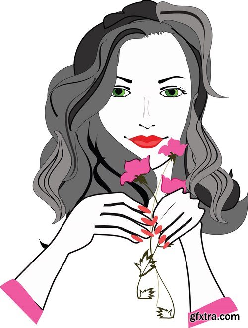 Female Fashion Collection, 25xEPS Female Fashion Collection, 25xEPS