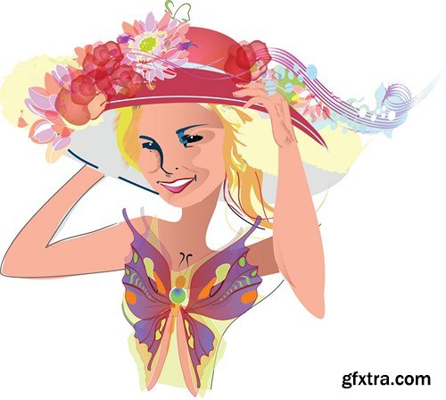 Female Fashion Collection, 25xEPS Female Fashion Collection, 25xEPS