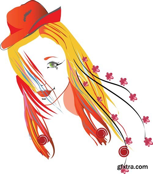 Female Fashion Collection, 25xEPS Female Fashion Collection, 25xEPS