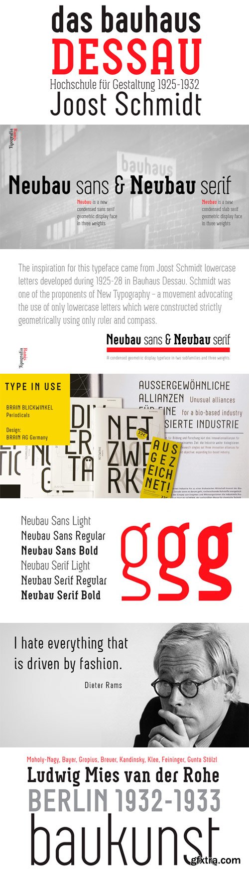Neubau Font Family - 6 Fonts for $140