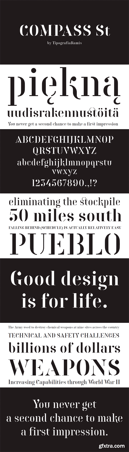 Compass St Font Family - 2 Fonts for $67 Compass St Font Family - 2 Fonts for $67