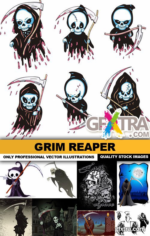 Grim Reaper - 25 Vector