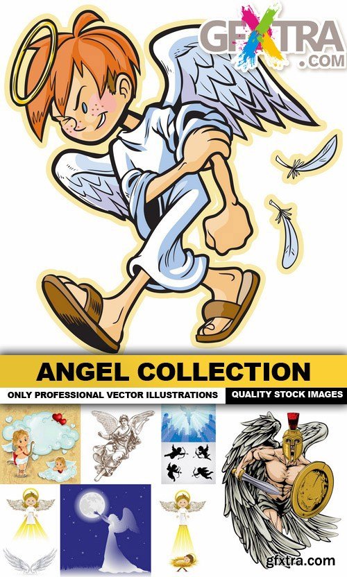 Angel Collection - 25 Vector