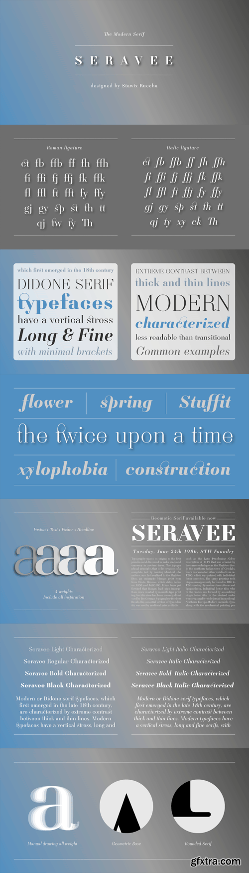 Seravee Font Family - 8 Fonts for $199 Seravee Font Family - 8 Fonts for $199