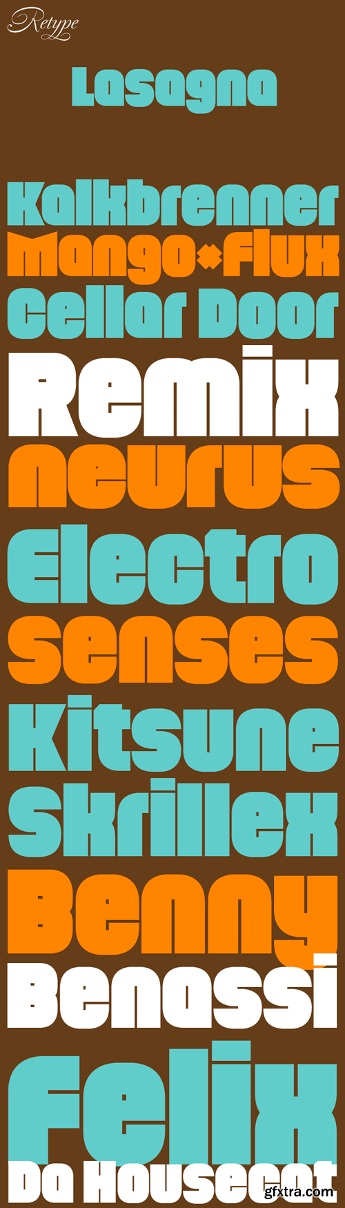 Lasagna Font Family - 2 Fonts for $90 Lasagna Font Family - 2 Fonts for $90