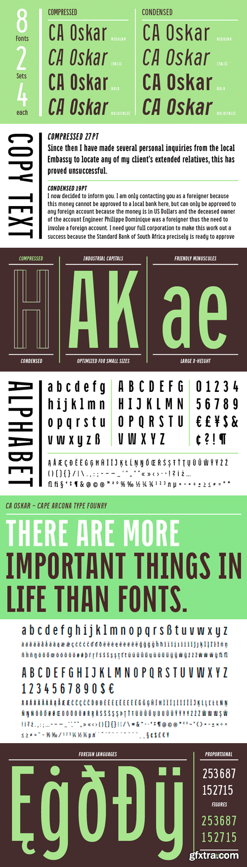 CA Oskar Font Family - 8 Fonts for $240 CA Oskar Font Family - 8 Fonts for $240