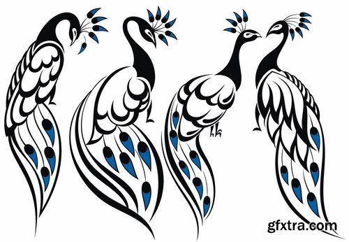 Tatoo elements,25 x EPS