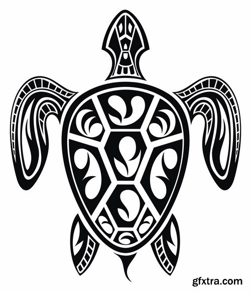 Tatoo elements,25 x EPS