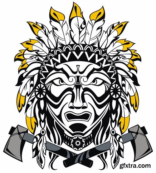 Tatoo elements,25 x EPS