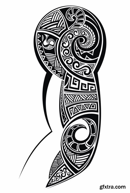 Tatoo elements,25 x EPS