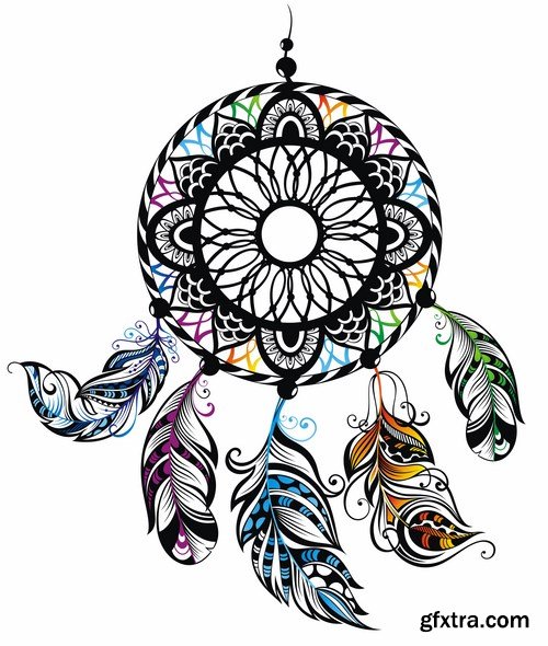 Tatoo elements,25 x EPS