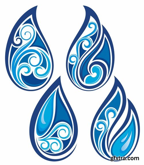 Tatoo elements,25 x EPS