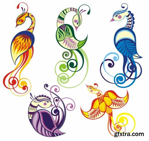 Tatoo elements,25 x EPS