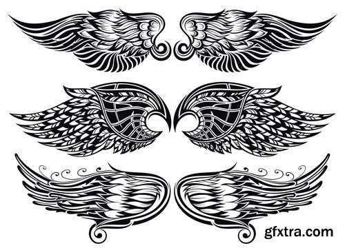 Tatoo elements,25 x EPS