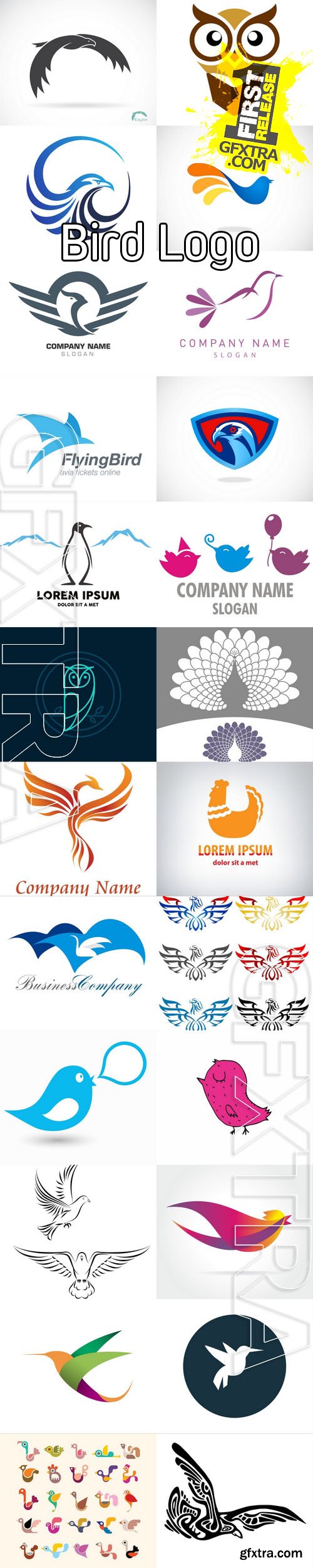 Vector - Bird Logo Vector - Bird Logo