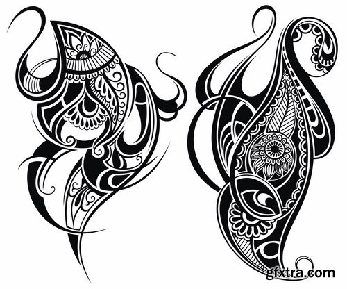 Tattoo elements 2,25 x EPS