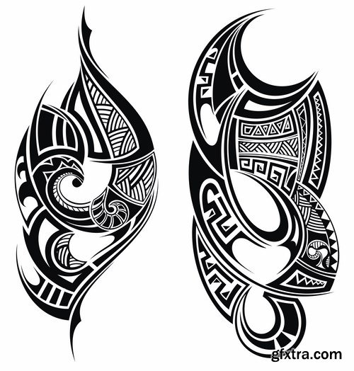 Tattoo elements 2,25 x EPS