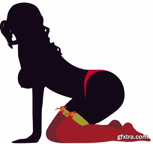 Very Sexy Women in Vector #4, 25xEPS