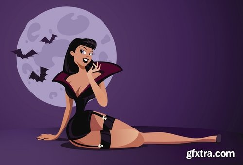 Very Sexy Women in Vector #4, 25xEPS