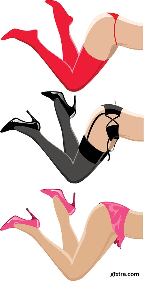 Very Sexy Women in Vector #4, 25xEPS