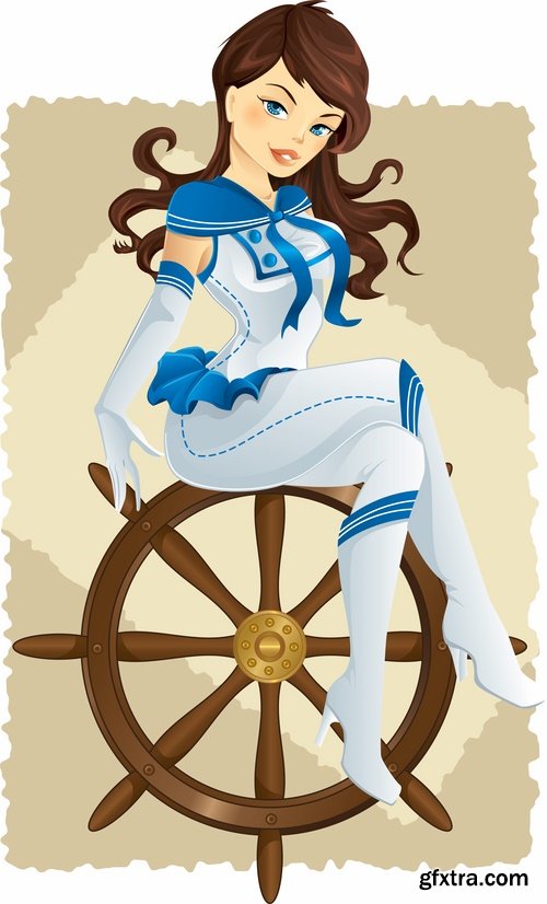 Very Sexy Women in Vector #4, 25xEPS