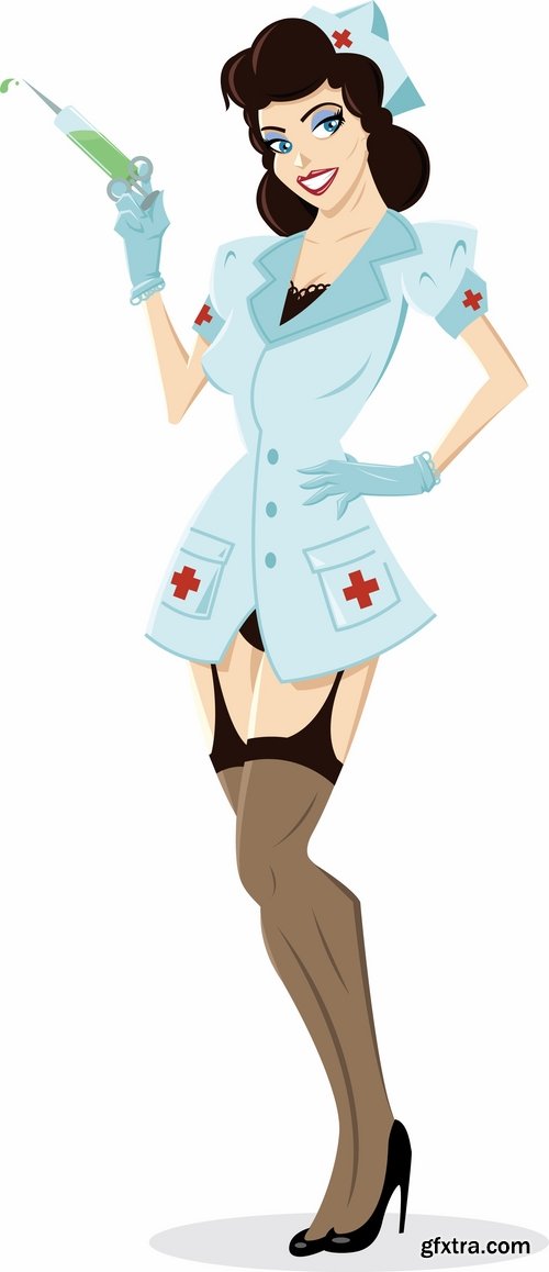 Very Sexy Women in Vector #4, 25xEPS