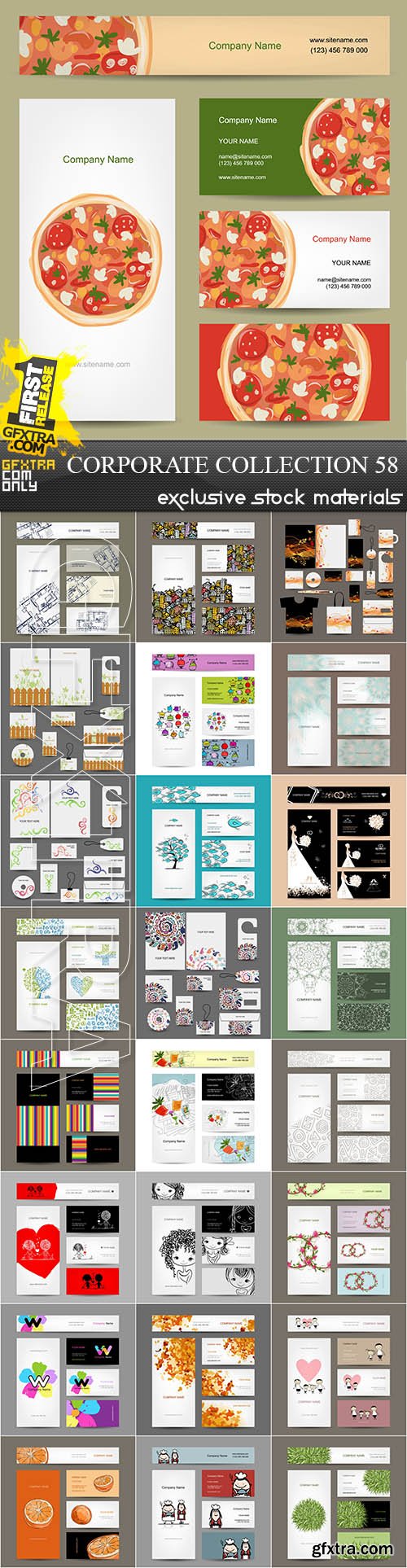 Corporate Collection 58, 30xEPS, AI Corporate Collection 58, 30xEPS, AI