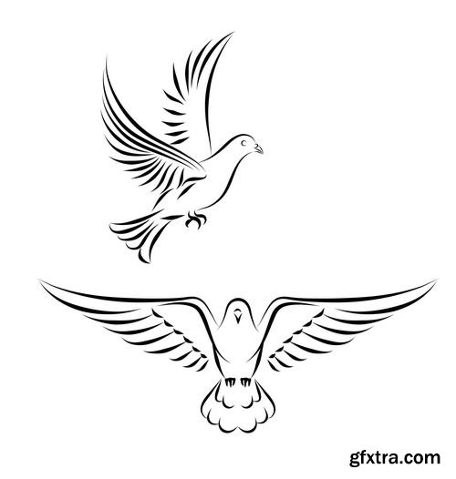 Special Bird Logos 25xEPS