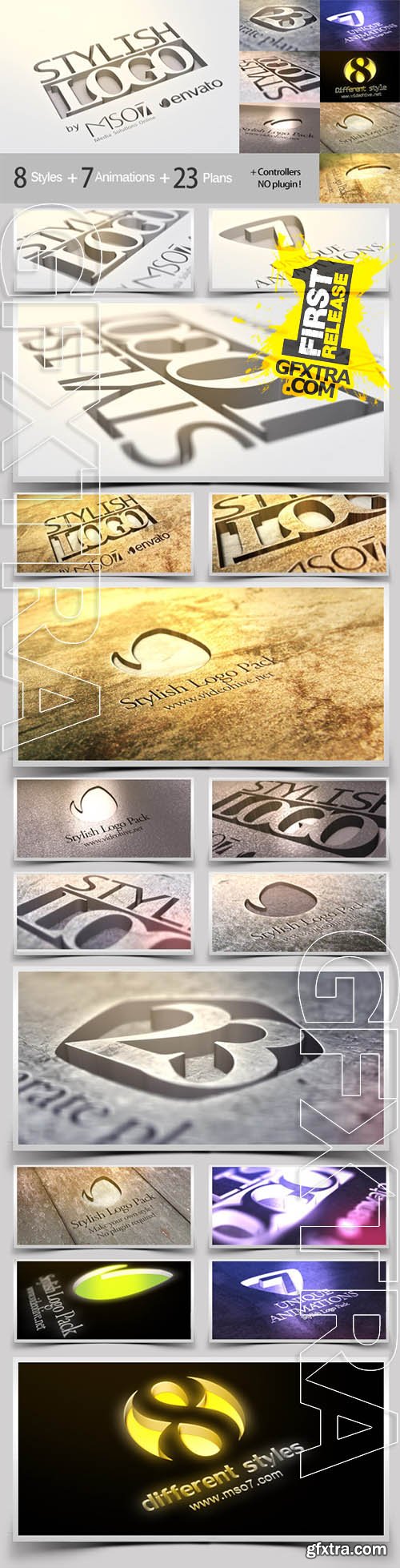 Stylish Logo Pack - Videohive 9093969