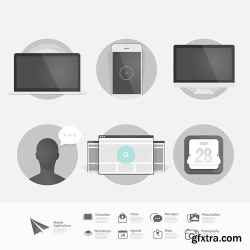 Web Elements Collection 2, 25xEPS