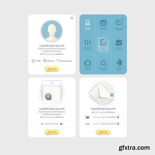 Web Elements Collection 2, 25xEPS